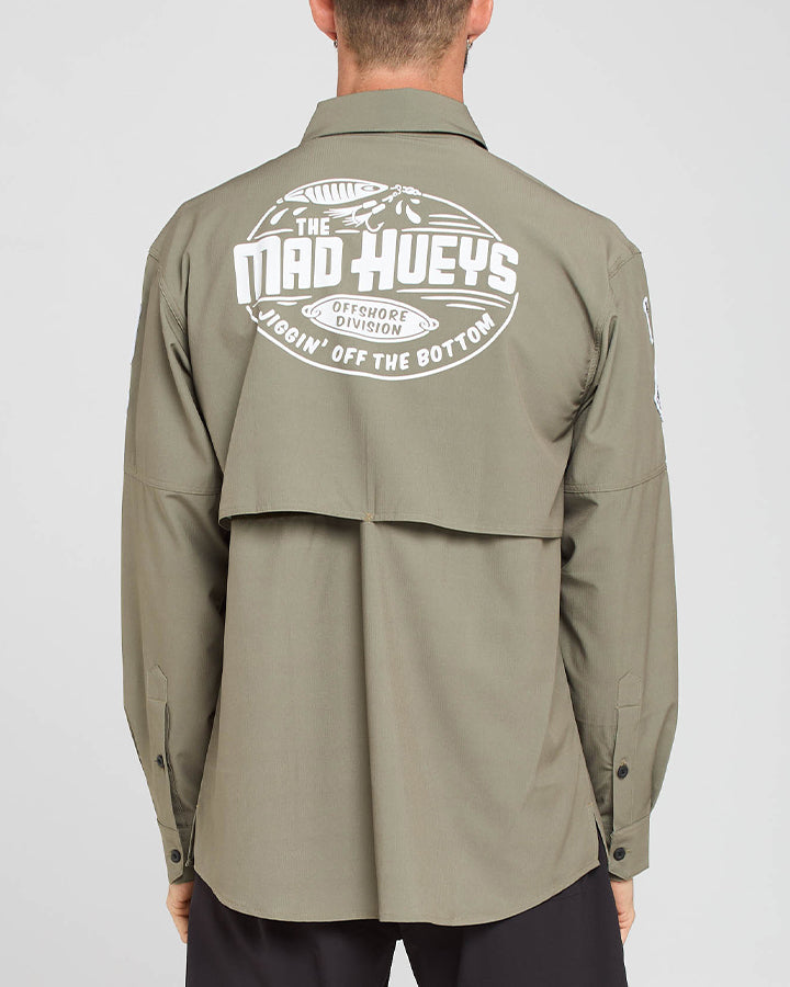 JIGGIN IT | FISHING SHIRT - OLIVE