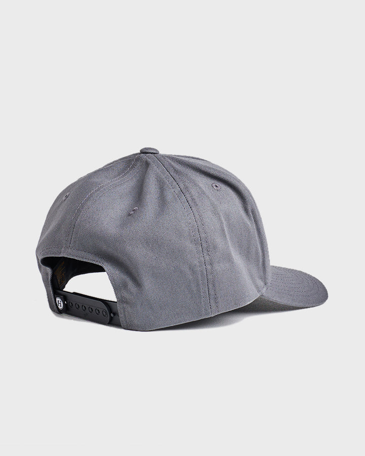 SCHOONER OR LATER | TWILL SNAPBACK - CHARCOAL