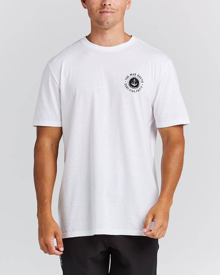 GET BENT | SS TEE - WHITE