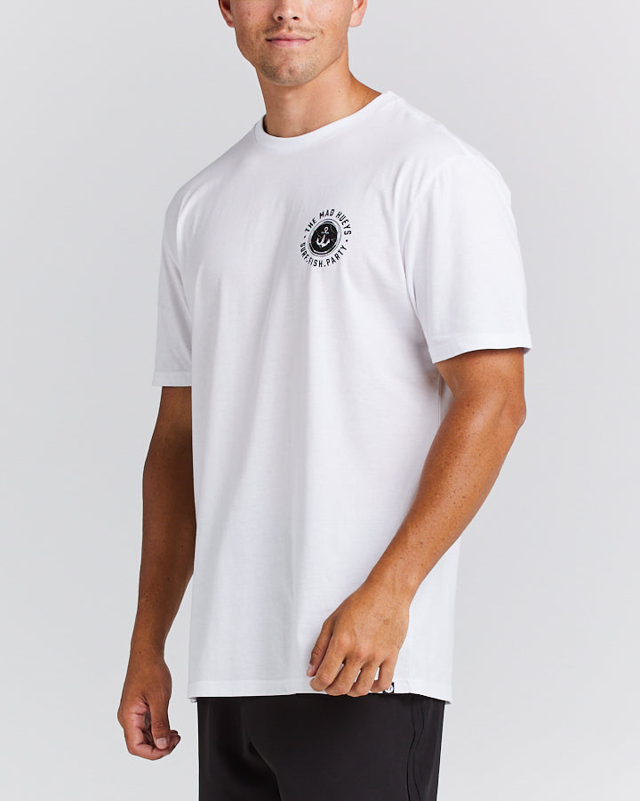 GET BENT | SS TEE - WHITE