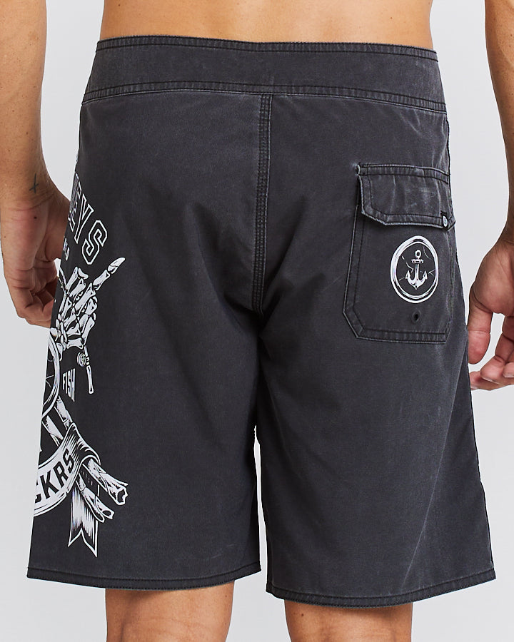 GET BENT | BOARDSHORT 19" - BLACK