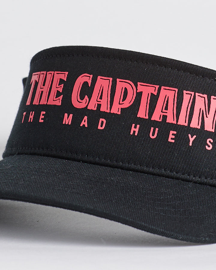 THE CAPTAIN | WOMENS VISOR - BLACK