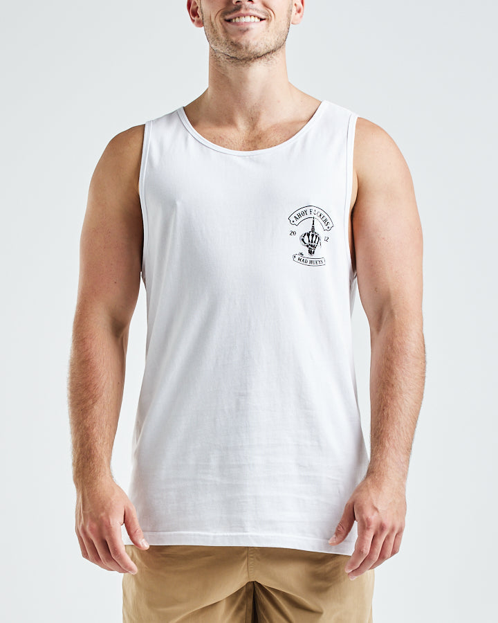 AHOY AHOY FKR | TANK - WHITE