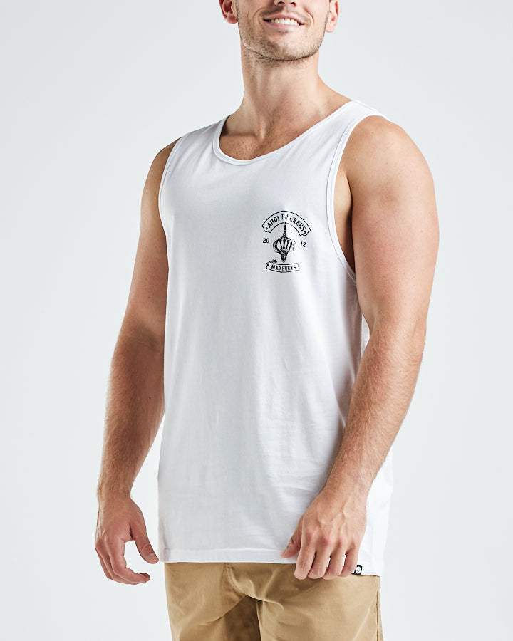 AHOY AHOY FKR | TANK - WHITE