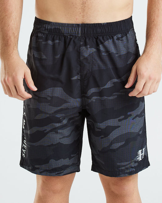 THE DINGO II CAMO | QUICK DRY VOLLEY SHORT 18" - CAMO