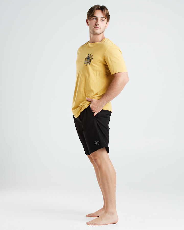 THE BASIC II | CHINO SHORT 19" - BLACK