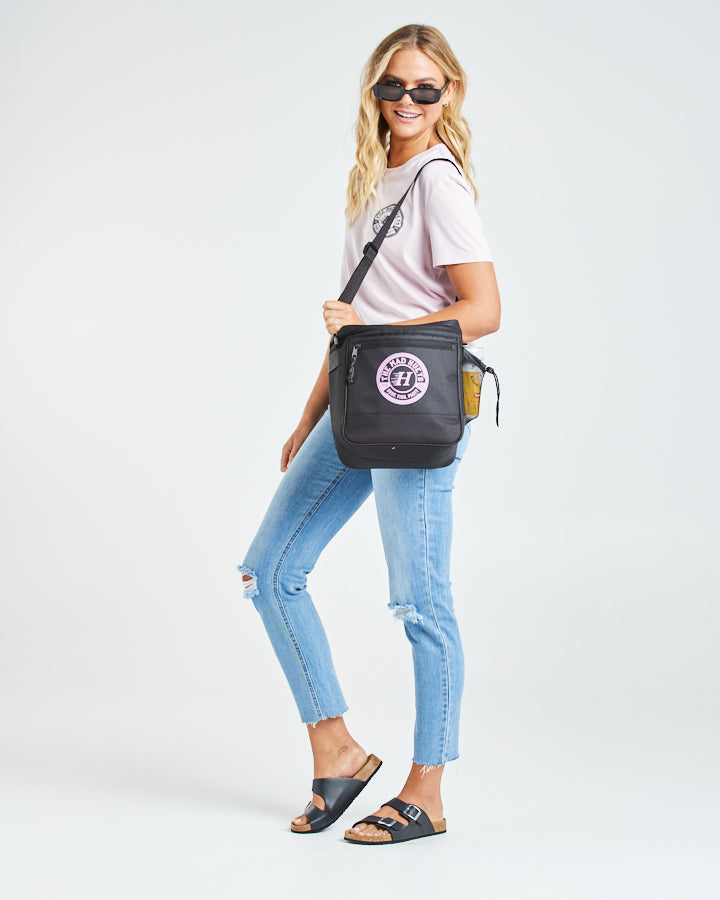 SURF FISH PARTY | WOMENS COOLER BAG - BLACK