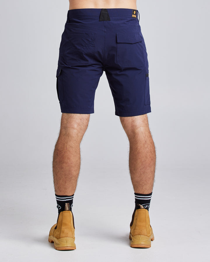 19” LIGHT WEIGHT STRETCH | WORK SHORT - NAVY