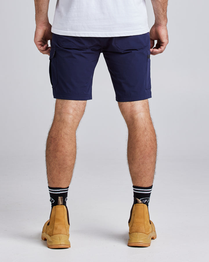 19” LIGHT WEIGHT STRETCH | WORK SHORT - NAVY