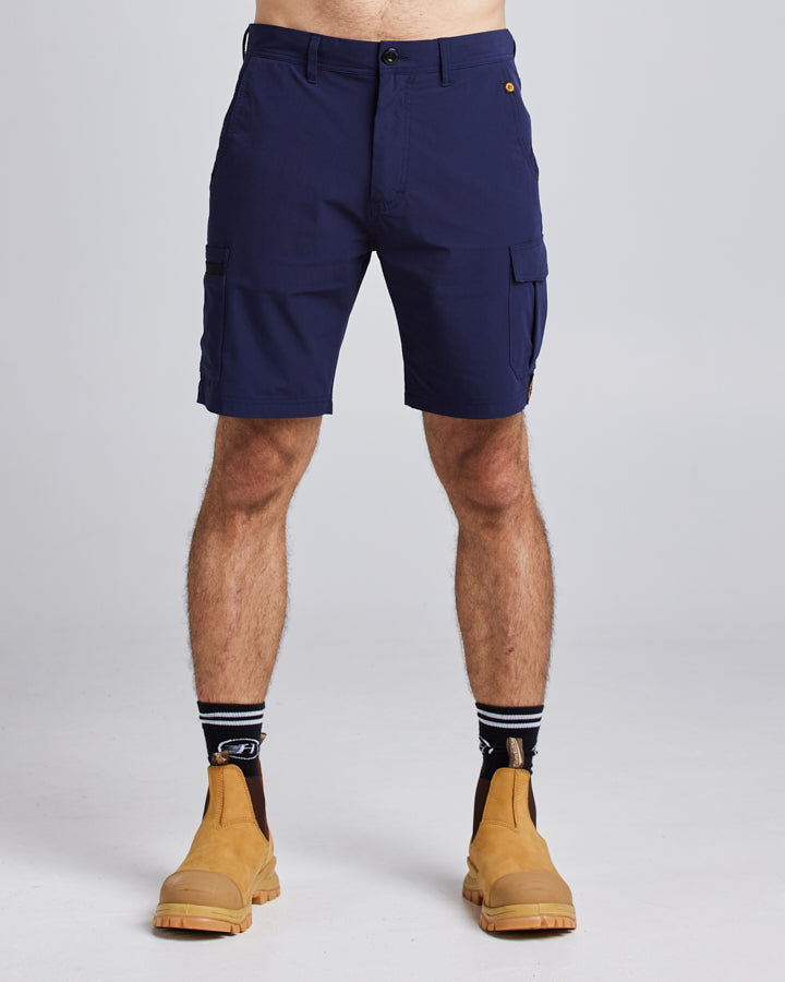 19” LIGHT WEIGHT STRETCH | WORK SHORT - NAVY