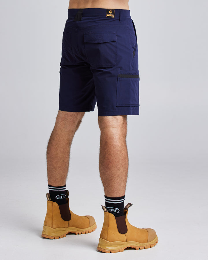 19” LIGHT WEIGHT STRETCH | WORK SHORT - NAVY