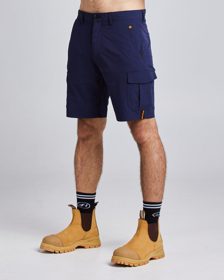 19” LIGHT WEIGHT STRETCH | WORK SHORT - NAVY