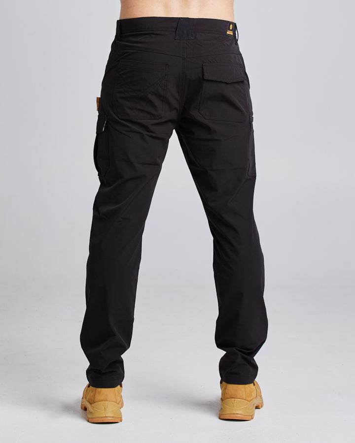 LIGHT WEIGHT STRETCH | WORK PANT - BLACK