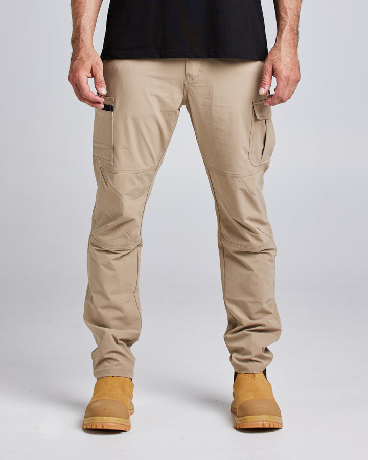 LIGHT WEIGHT STRETCH | WORK PANT - TAN